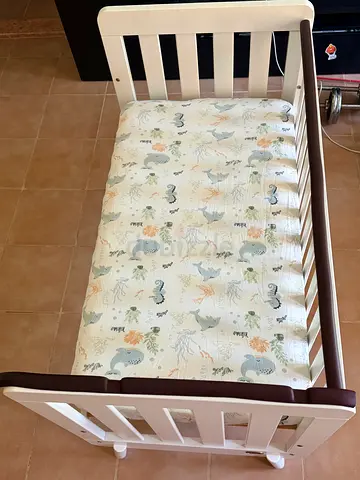 Boori Beech Wood Baby Cot / Convertible Baby Bed – AED 900