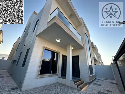 High-quality finish villa (first occupancy), featuring spacious rooms with built-in wardrobes, located directly behind Al Hamidiya Park.