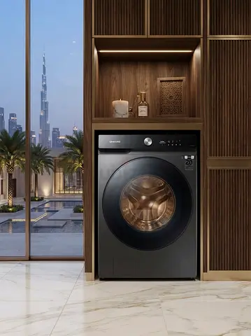 Samsung Bespoke 11.5kg Washer & 8kg Dryer Set, Modern Model