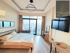 Hot Offer Fully Furnished Studio Apartment Available Huge Size Full Open View Rent 55k