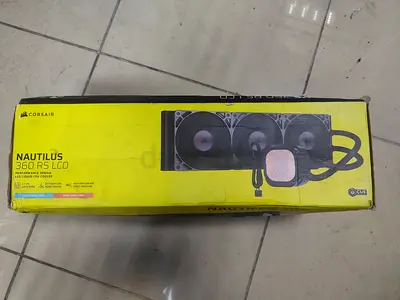 Corsair Nautilus 360 RGB AIO Liquid CPU Cooler - 360mm (boxed, used) for Intel 1851'1700 amd qm5;am4