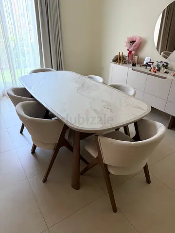 Premium Inegol Furniture Dining Room Set & Sideboard