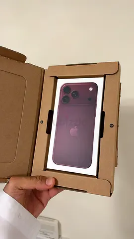 iPhone 18 Pro Max 256 Burgundy TDRA  - Unopened Box