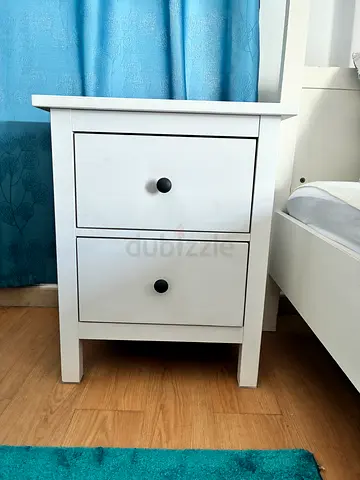 Ikea Hemnes bedside table nightstand chest of drawers