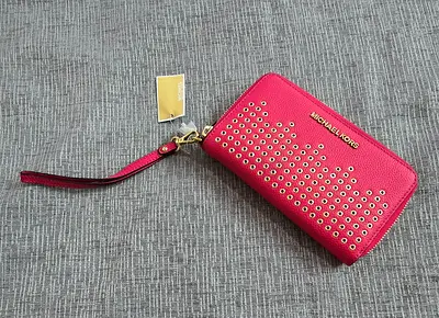 Original Michael Kors Red Wristlet – New