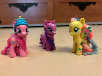 My Little Pony Pinkie Pie, Twlight and fluttershy