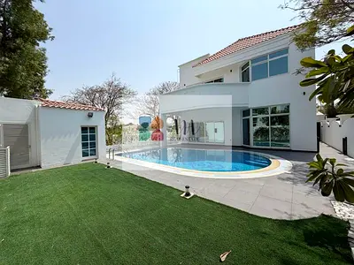 Generous Family Living | 4-Bedroom Unfurnished Villa | Private Pool and Maid’s Room | Umm Suqeim First