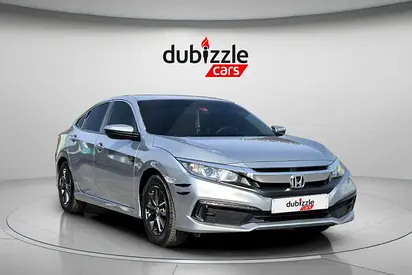 AED 608/month | 2020 Honda Civic | GCC Specs | Ref#526078