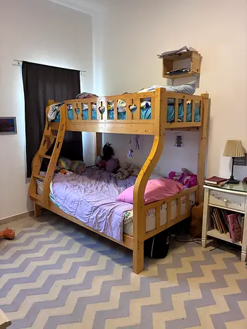 Large Wooden bunk bed