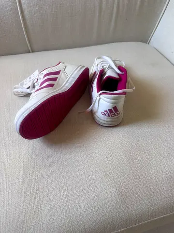 White and Pink Adidas Sneakers, brand new size 37