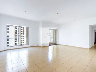 Sadaf | 3 bedroom + maids | Vacant| High floor