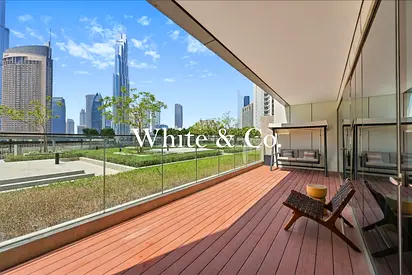 RARE TERRACE UNIT | BURJ VIEW | 12 CHEQUES