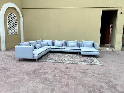 Top Selling IKEA Soderhamn U shape Sofa Gray