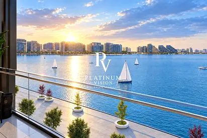 FULL SEA VIEW! Furnished | 4 Balconies + Big Terrace | 100% Paid