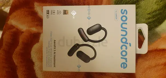 Soundcore AeroFit 2 AI Assistant True Wireless Earbuds - Black (New)