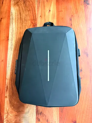 Hard Shell Anti-Theft Laptop Backpack with Lock & USB Port – Dubai