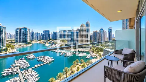 Furnished Studio | Canal View | 2 Balconies