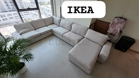 IKEA Kivik U Shape Sofa Beige