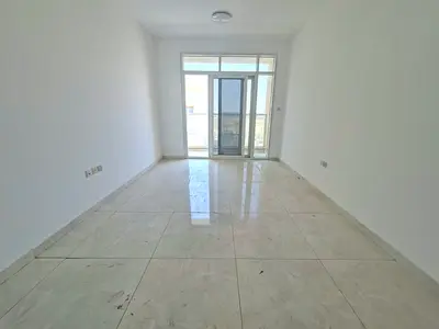 Lxury and Like Brand new apartment 2bhk with balcony open view prime location aljada out sid