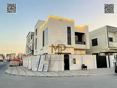 Distinctive villa for sale in Al Yasmeen, Ajman – Two floors plus a roof terrace. Strategically lo