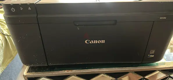 Canon PIXMA MX494 All-in-One Printer - Used, Working