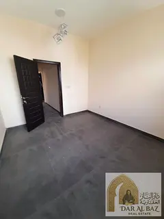 2-bedroom apartment with living room for annual rent in Al Ghuwair, Sharjah. 1 bathroom, kitchen, no