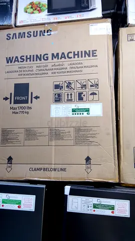 Samsung Washing Machine (new in box) - 1700 lbs capacity crate