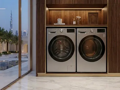 LG 10kg Washer & 9kg Dryer Set – New Model, Slightly Used