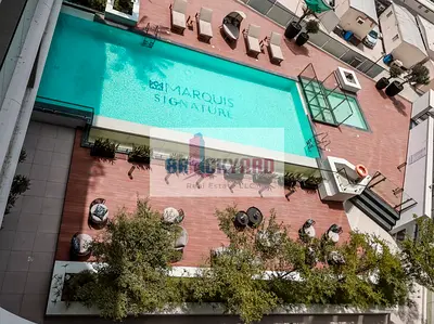 Rented 1BR | Pool View | Unfurnished | Marquis Signature, Arjan