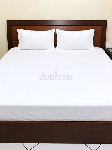 King size bed with mattress in good working condition