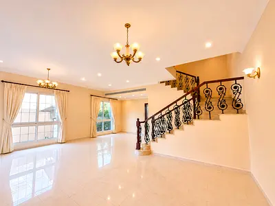 Spacious 3BR Villa | Mirdif | Garden View