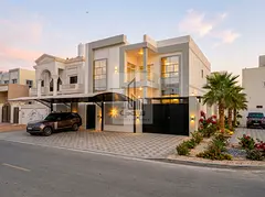 Move-in ready modern villa with 5 bedrooms, water, and electricity.