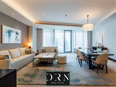 Burj Khalifa View | 2BR Hotel Apartment | Furnished Downtown Living