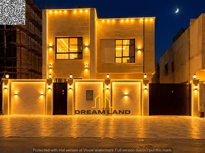 5-Bedroom Villa for Sale in Al Zahia, Ajman Villa for Sale in Al Zahia The kitchen is equipped with essential appliances and connects directly to th