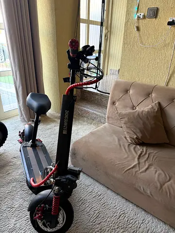 Foldable Electric Scooter with Seat — not bad condition