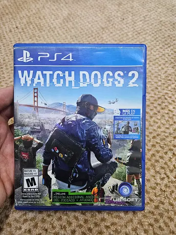 Watch Dogs 2 Playstation 4 disc (Playstation 5 compatible)