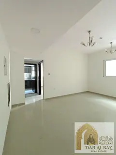 One-bedroom apartment with a living room available for annual rent in the Al Butina area of ​​Sh