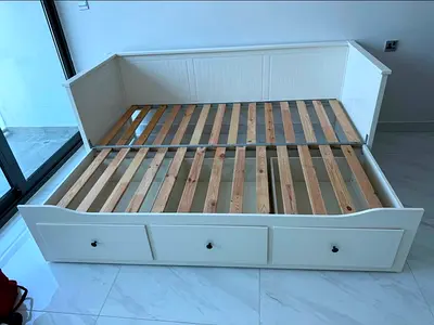 Ikea hemnes day bed with mattress 2