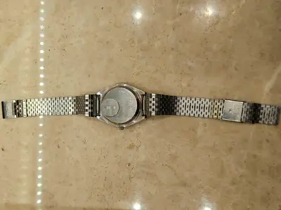 Seiko king quartz Vintage stainless steel men's wristwatch with metal bracelet (for repair)