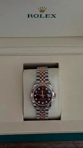 Rolex Lady Datejust 31mm Rose Gold Chocolate Diamond Dial 2026 NEW