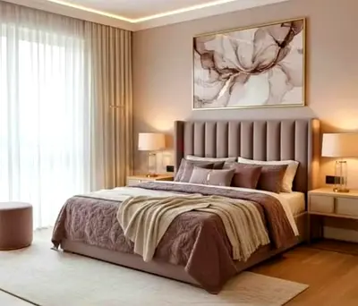 Brand new King size bed frame with Mattress Available