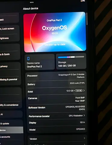 Oneplus pad 2