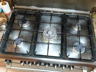 5 burner cooking range for sale