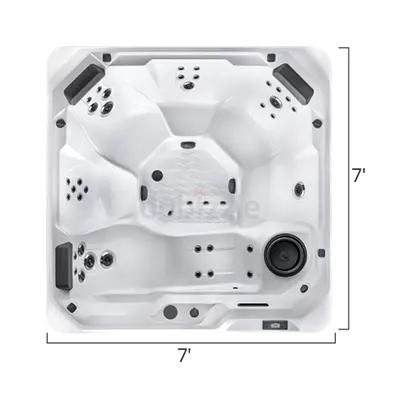 RELAY™ – Premium 6-Seater Hot Tub | 40 Massage Jets | Hot Spring USA