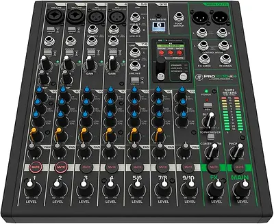 ProFX10 V3 10-Channel Audio Mixer with FX and USB - Good Condition