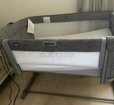 Chicco - Next2Me Magic Evo Co-sleeping Crib - Dark Grey