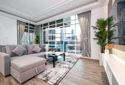Sea View|Fully Furnished 2BR+M | Prime Marina Living