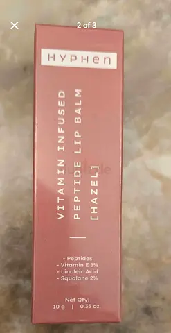 Hyphen - Vitamin Infused Peptide Lip Balm Hazel Shade
