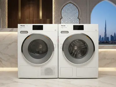 Miele W1T1 9kg Washer & TMV 840 WP 9kg Tumble Dryer – Premium Set