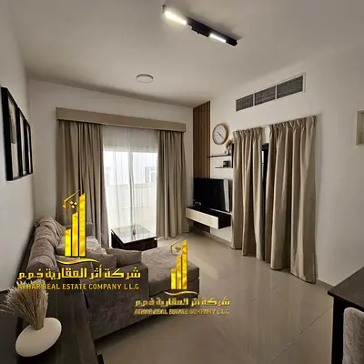 لراغبي الفخامة والتميز شقة فاخرة للايجار الشهري غرفة وصالة باطلالة مفتوحة مفروشة بالكامل باثاث راق جدا مع مطبخ مجهز بالكامل بأحدث الاجهزة ✨